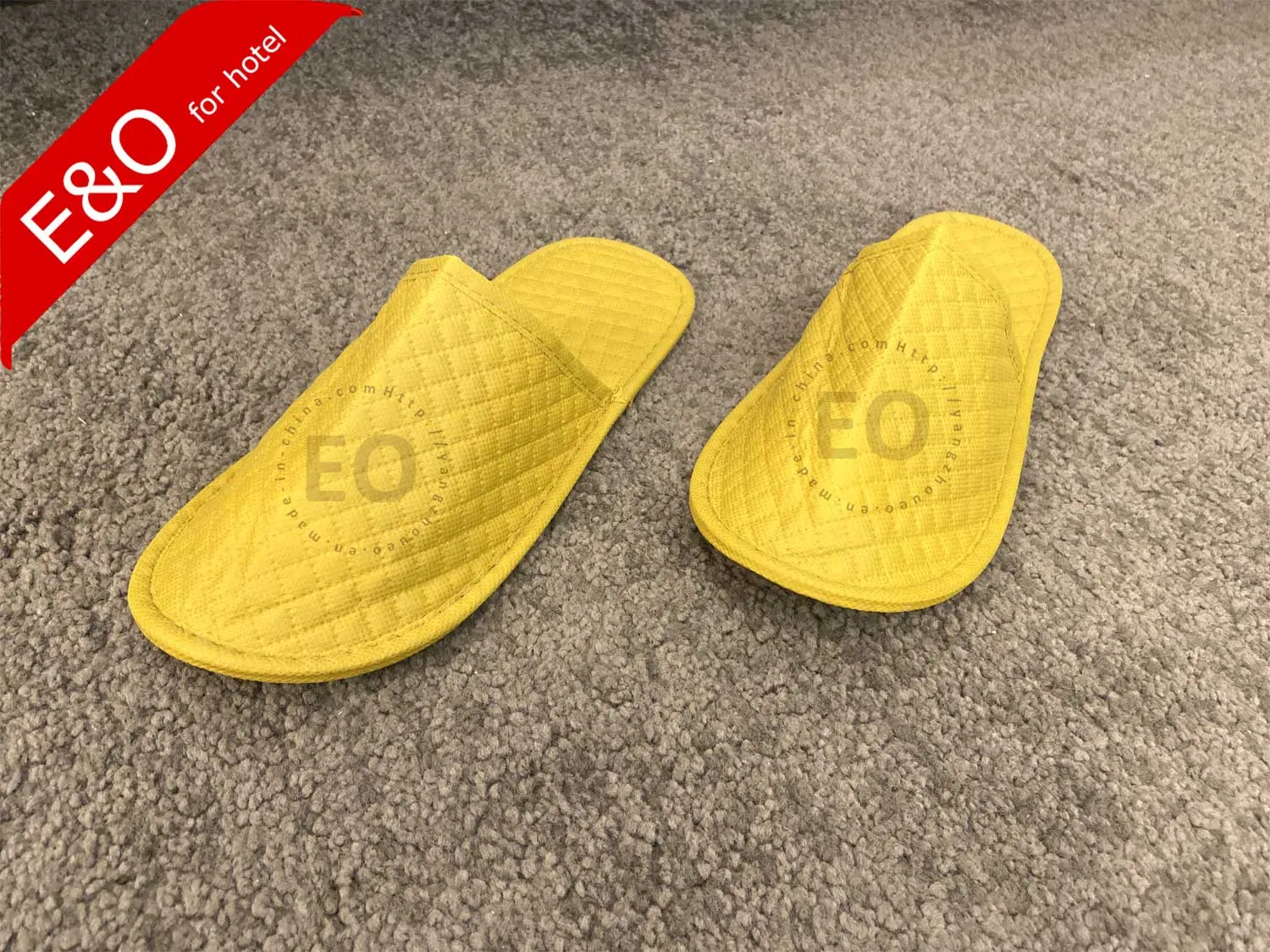 Environment Non Woven Disposable Hotel XPE Slippers