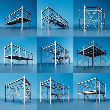 1 Year on-Site Installation or Guidance Modular House Steel-Structure Prefabricated Offshore Platform