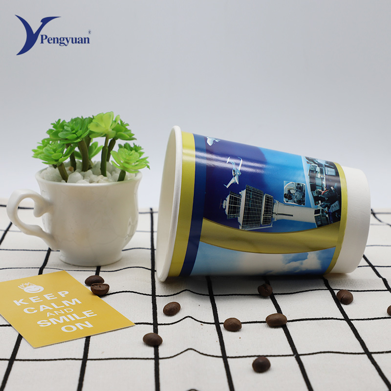 Custom Double Wall Coffee Insulated Paper Cup Disposable Coffee Cup