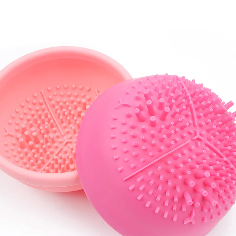 Electric Cosmetic Brushes Bowl Machine Automatic Spinner Rotating Silicon Makeup Brush Beauty Cleaner