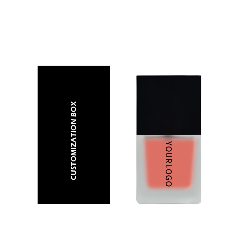 Hot Selling Private Label Pink Bottle Vegan Liquid Blush Custom Logo