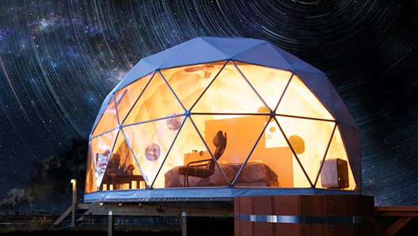 PC Dome House Starry Sky Room for Oversea Sales Transparent Bubble House