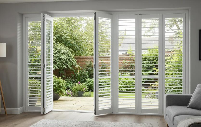 Vinyle Shutters PVC Decoration Window Coverings for Home Decoration