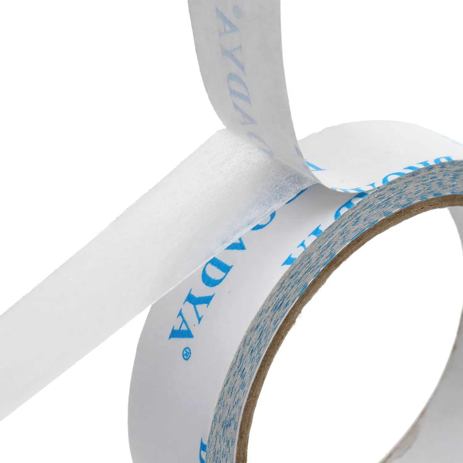 Easy Tear Tissue Tape with Hot Melt or Modified Solvent Adhesive
