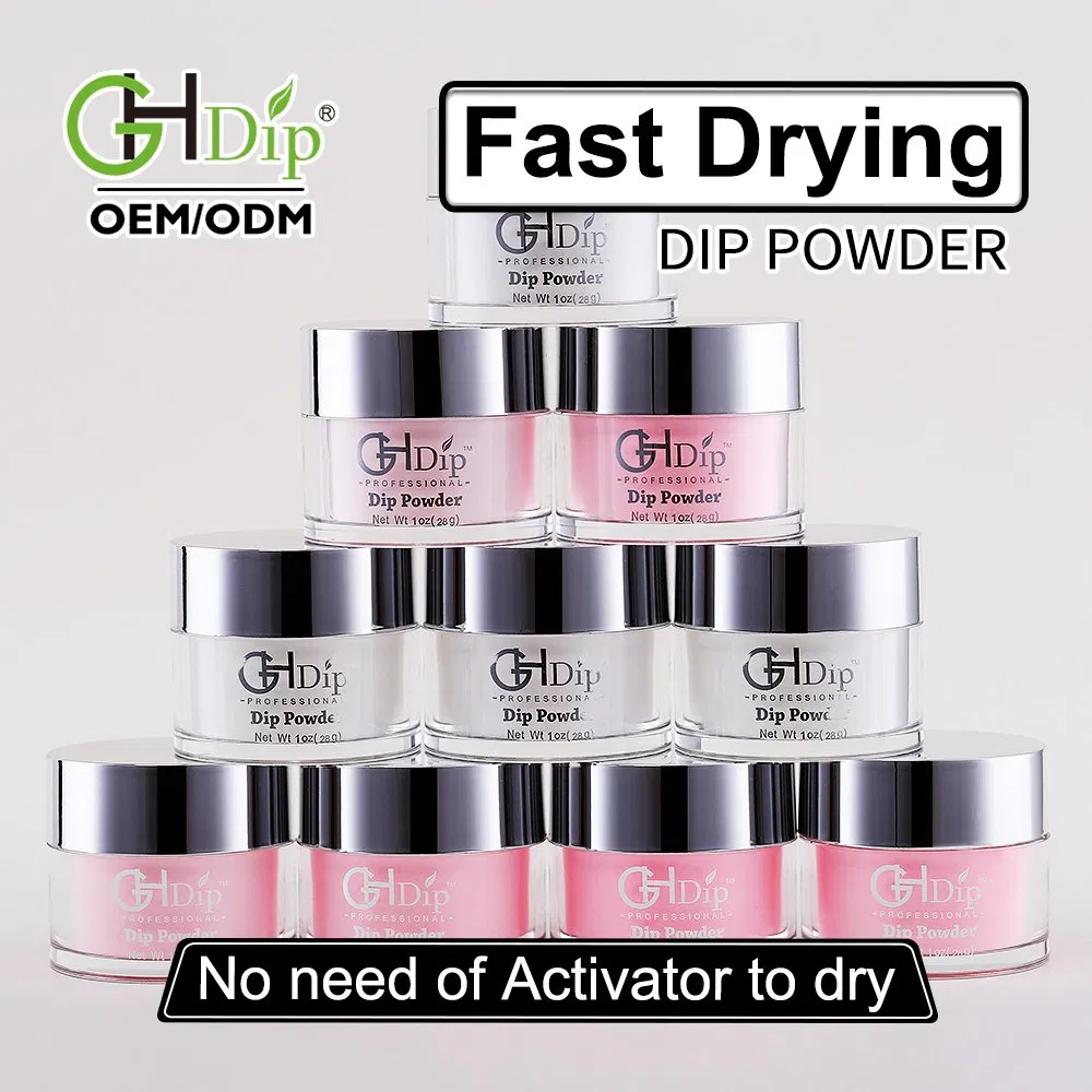Pink and White French Nail Dipping Powder Starter Kit 8oz Set