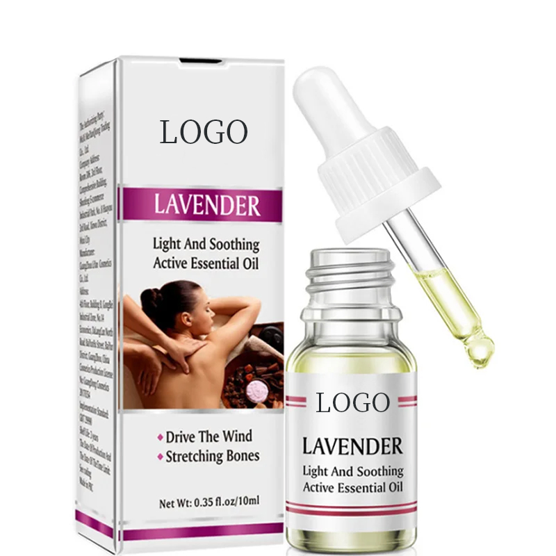 Ditong Lavender Drive The Wind Stretching Bones Body Massage Relax Muscle Massage Essential Oil SPA
