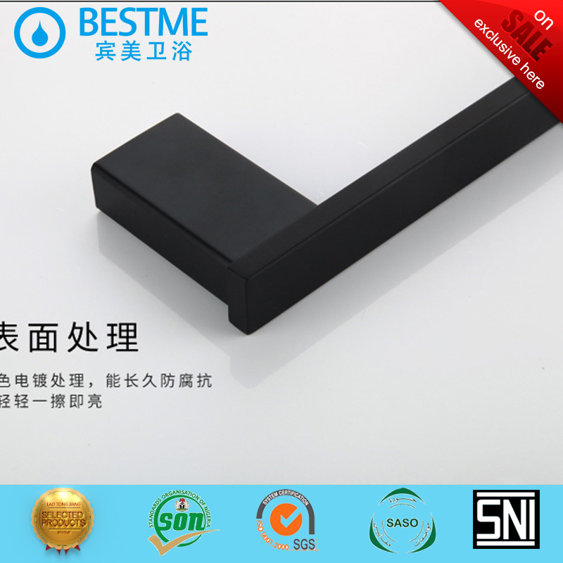Luxurious 304 Stainless Steel Towel Black Plating Holder (Bm851005b)