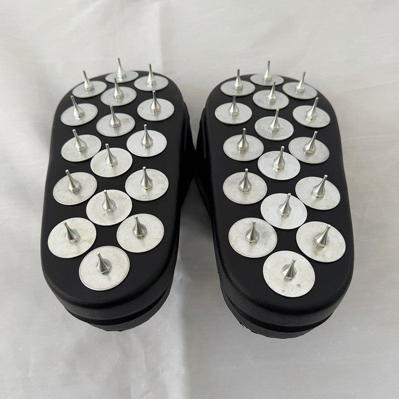Commercial Epoxy Coating Safety Boots with Carbon Steel Spikes Spiked Shoes