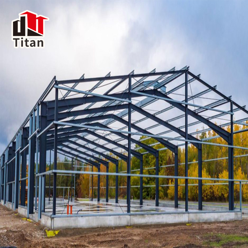 Pre Engineered Industrial Warehouse Workshop Prefab Steel Structure