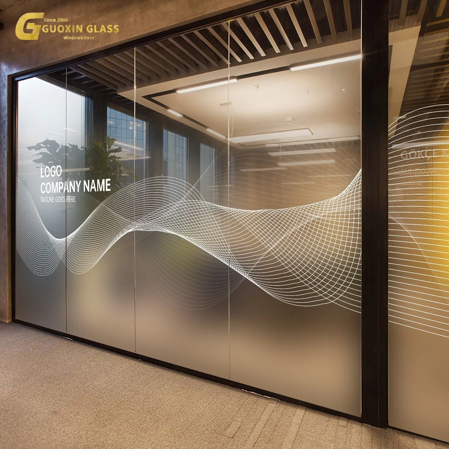 Premium Clear Frosted Glass for Windows and Doors