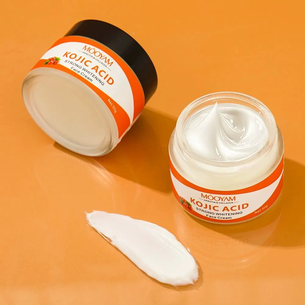 Kojic Acid Cream Whitening Remove Melanin Dark Spots Cosmetic Nourishing Resurfacing Fade Skin Care Lighting Cream