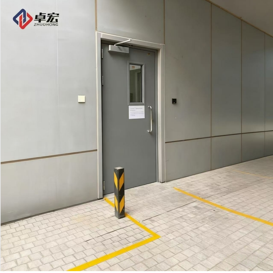 High-End Fire-Rated Doors for Outdoor Use Are Applied in Commercial Premises