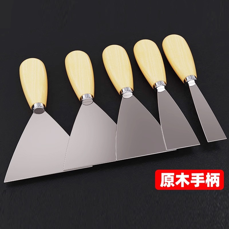 Round Handle Cleaning Trowel Scraper Putty Knife
