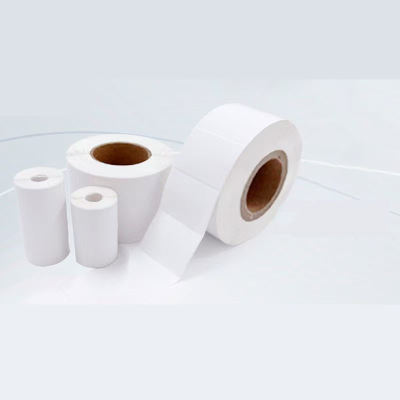 High Quality White Three-Proof Thermal Self-Adhesive Label Paper for Supermarket Labels (customizable in size)