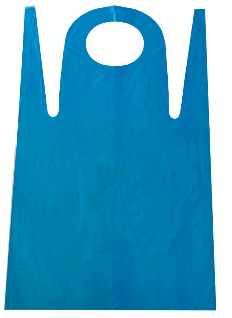 Disposable Waterproof Plastic PE Apron for Food Industry Restaurant Cleanroom Use for Painting Art Cooking