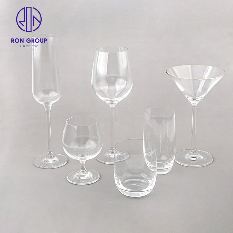 Factory Clearance Price of High End Tang Do Crystal Glass Red Wine Glasses
