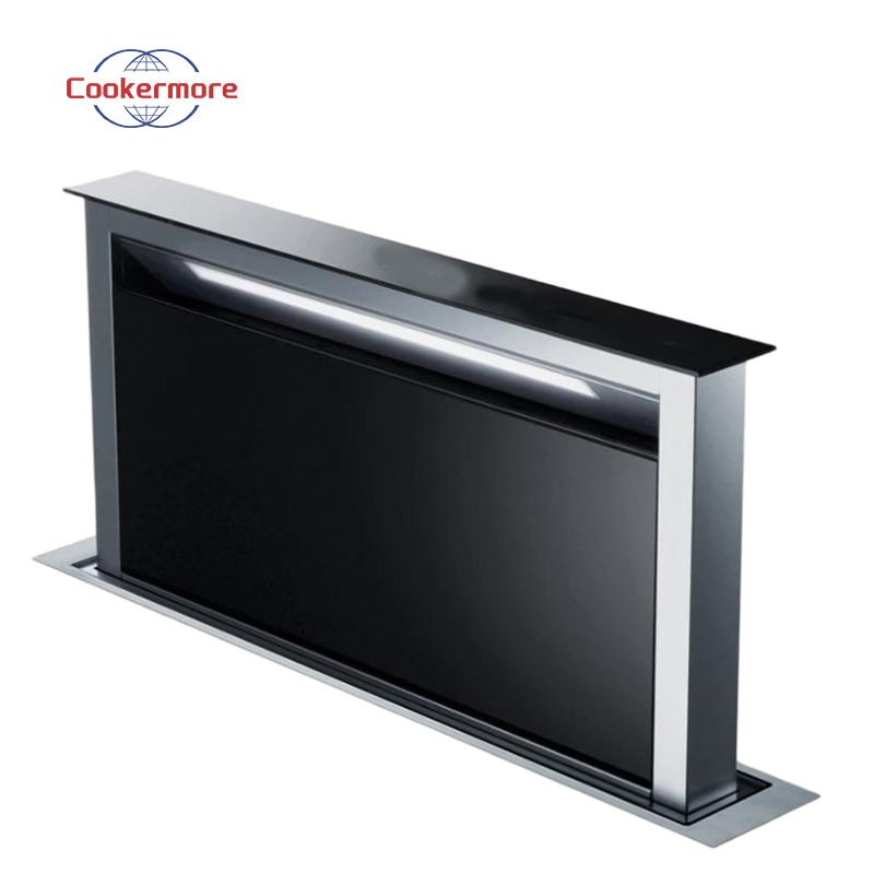 90cm Kitchen Drowndraft Cooker Hood with Stainless Steel Range Hood