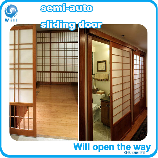 Double Open Semi Automatic Sliding Door Closer