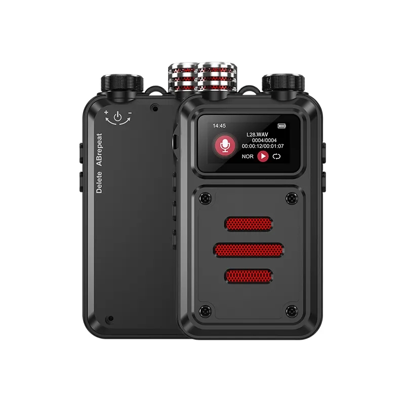 32g New Design Metal Body HD Noise Reduction Voice Activated Digital Voice Recorder Dictaphone 1000mAh 600meter RV01