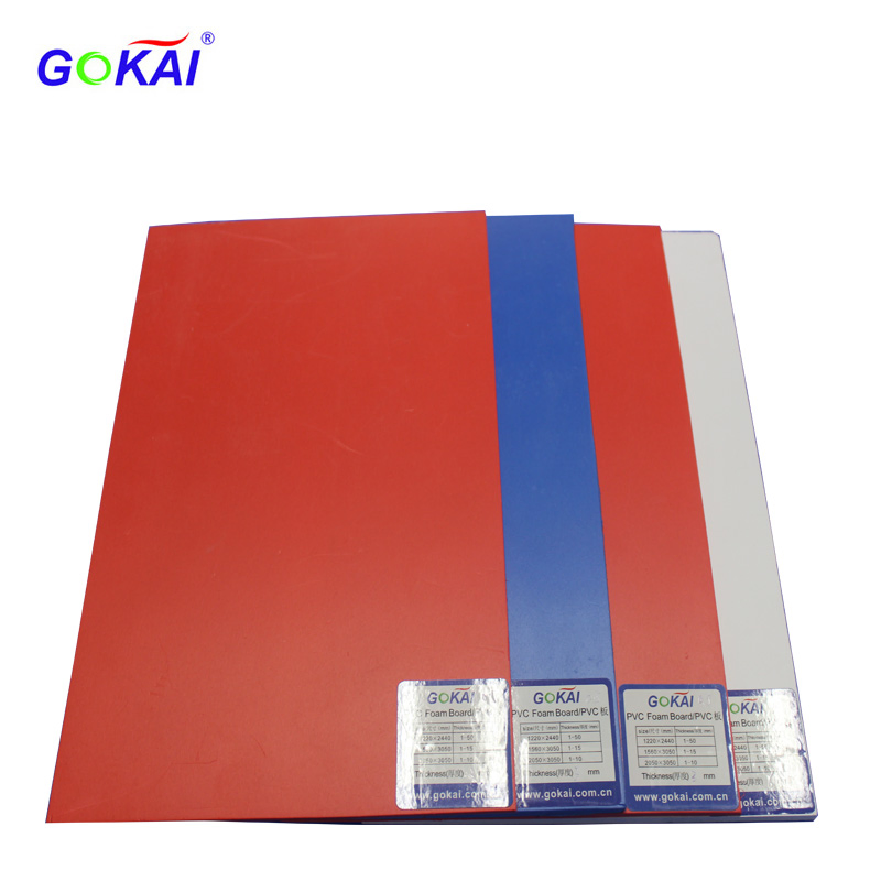 Quality PVC Colored Foam Board Celuka Boards for Wall/Decoration/Furniture 1220*2440mm
