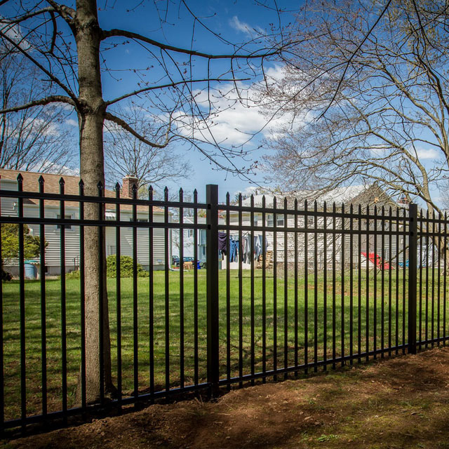 Wholesale Wrought Iron Fence with High Quality Post Free Sample