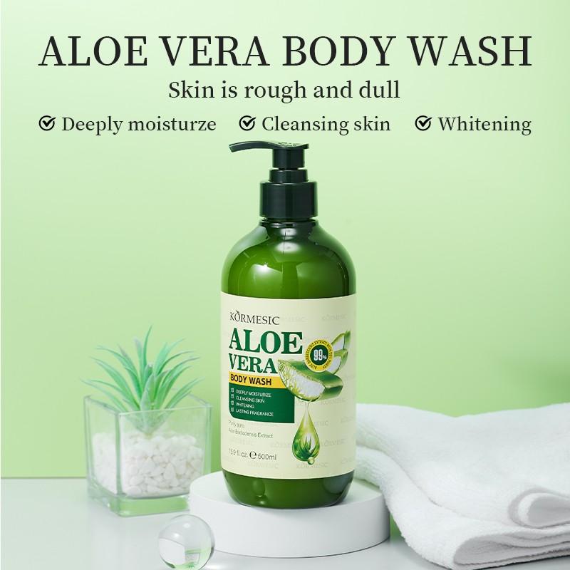 Bathing & Skin Care OEM/ODM Aloe Vera Longlasting Fragrance Moisturze Whitening Gel Shower