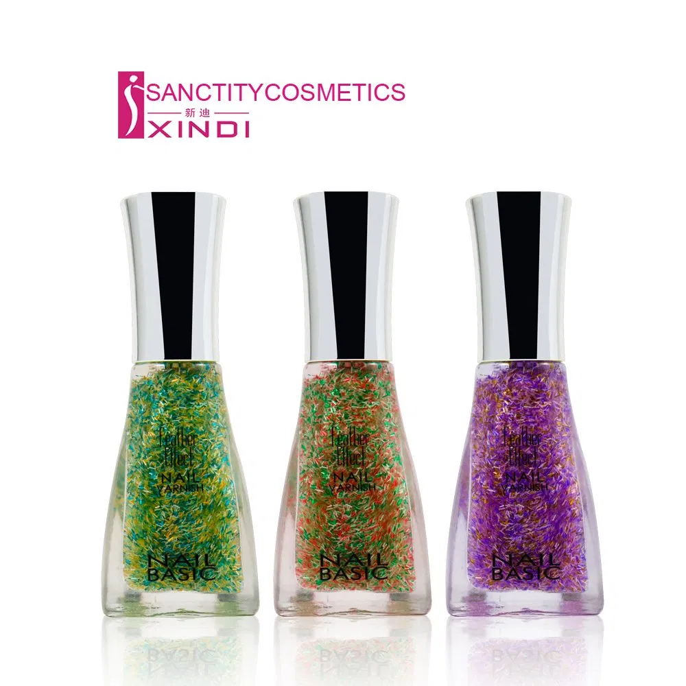 OEM Private Label Quick Dry Feather Effect Nail Polish