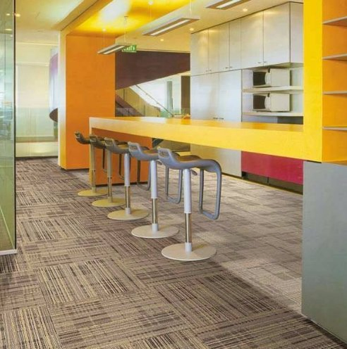 PVC Free Flooring Hybrid Mineral Board Mineral Flooring Mineral Core Flooring Sio Flooring MGO Flooring with Carpet Look