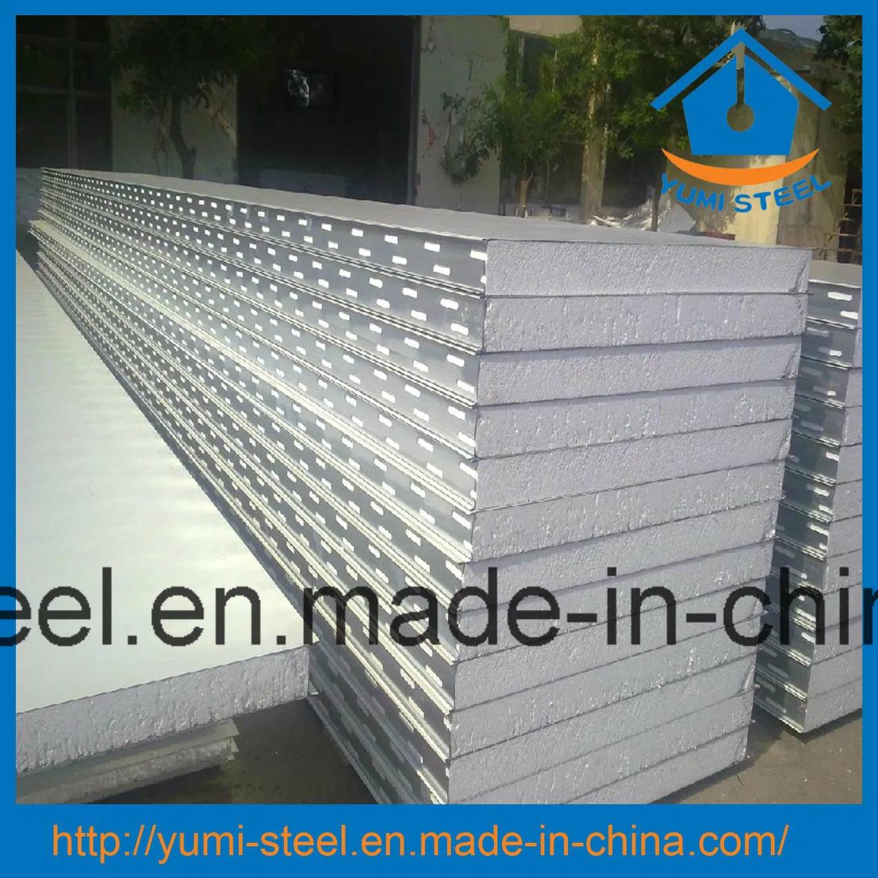 High Quality Color Steel Insulated EPS Sandwich Panel for Wall/Roof