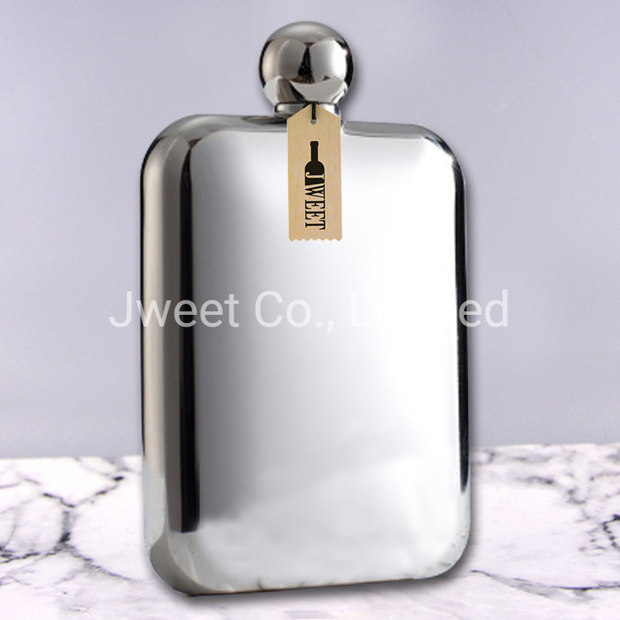 Hot Sale 750ml Luxury Whisky Stainless Steel Hip Flask