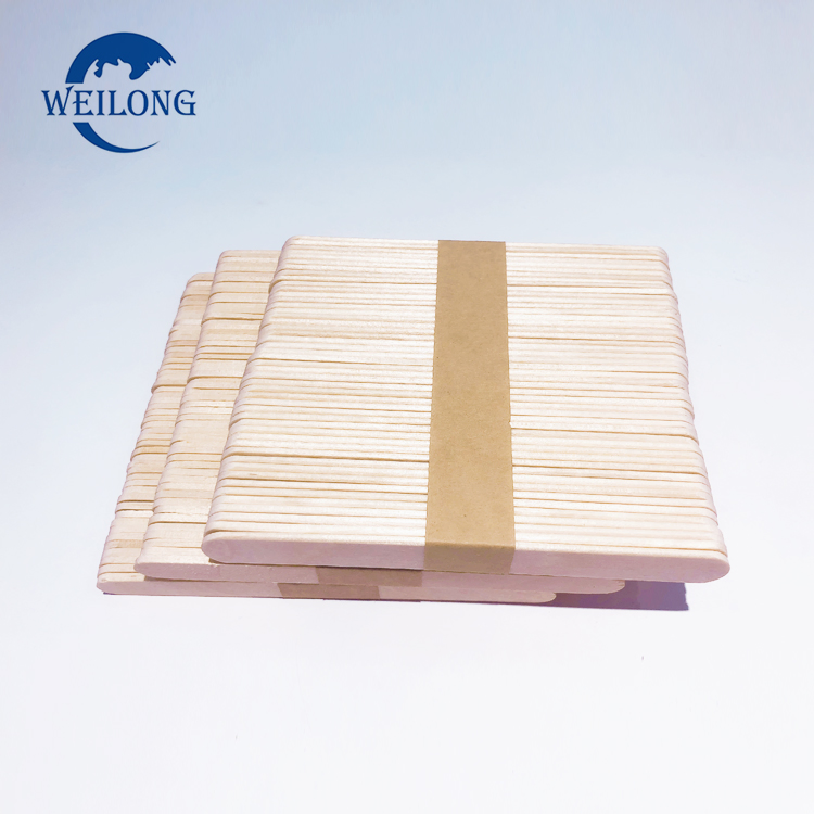 Custom Wooden Branded Food Grade Wax Popsicle Stick
