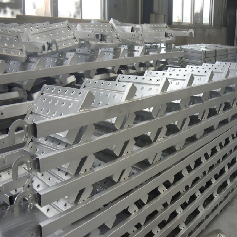 Mobile Steel Step Ladder for Scaffold Support System