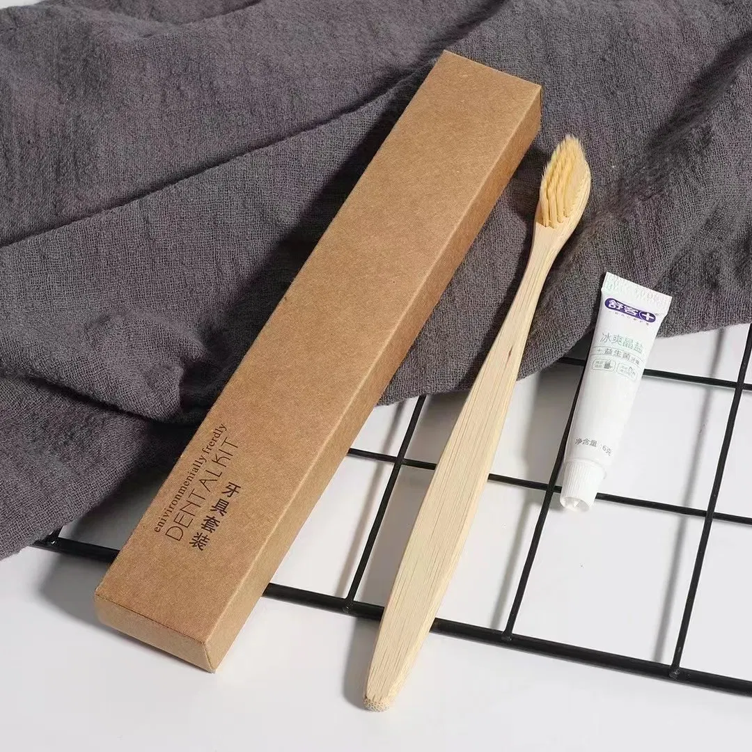 Kraft Paper Box Hotel Amenities/Eco Packing Hotel Toiletries