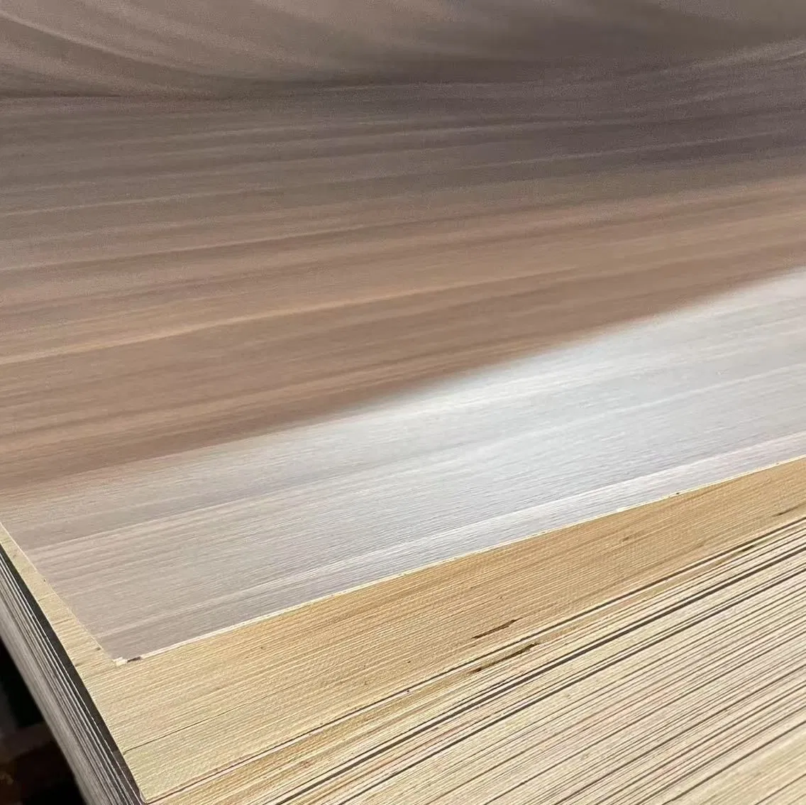 Best Selling Synchronized Wood Grain Melamine Wood Recon Plywood Boards