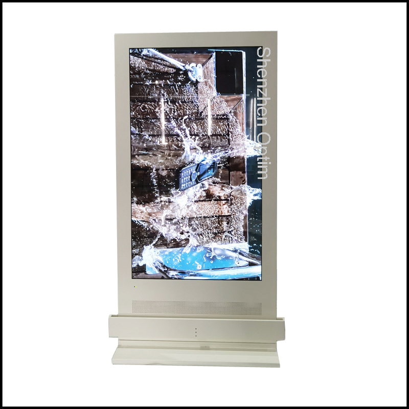 65-дюймовый 4K LCD дисплей для цифровой рекламы