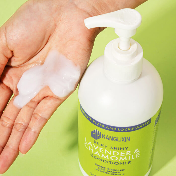 Chamomile Lavender Essential Oil Salon Hotel Deep Cleansing Soothing Nourishing Shampoo Conditioner