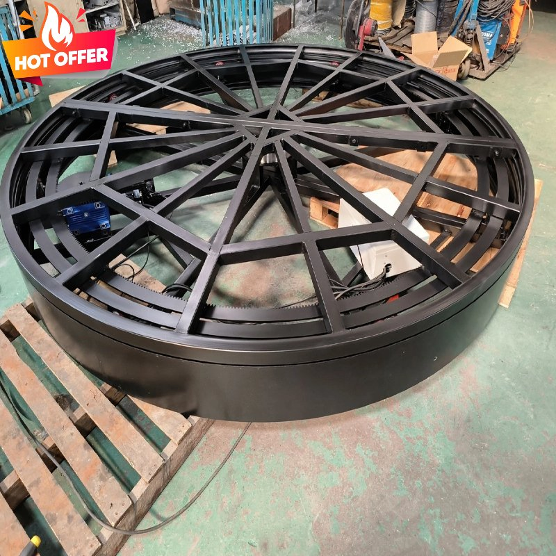 Electric Portable Car Turntable for Garage Automatic Rotating Platform Car Display Turntable Car Parking Turntable