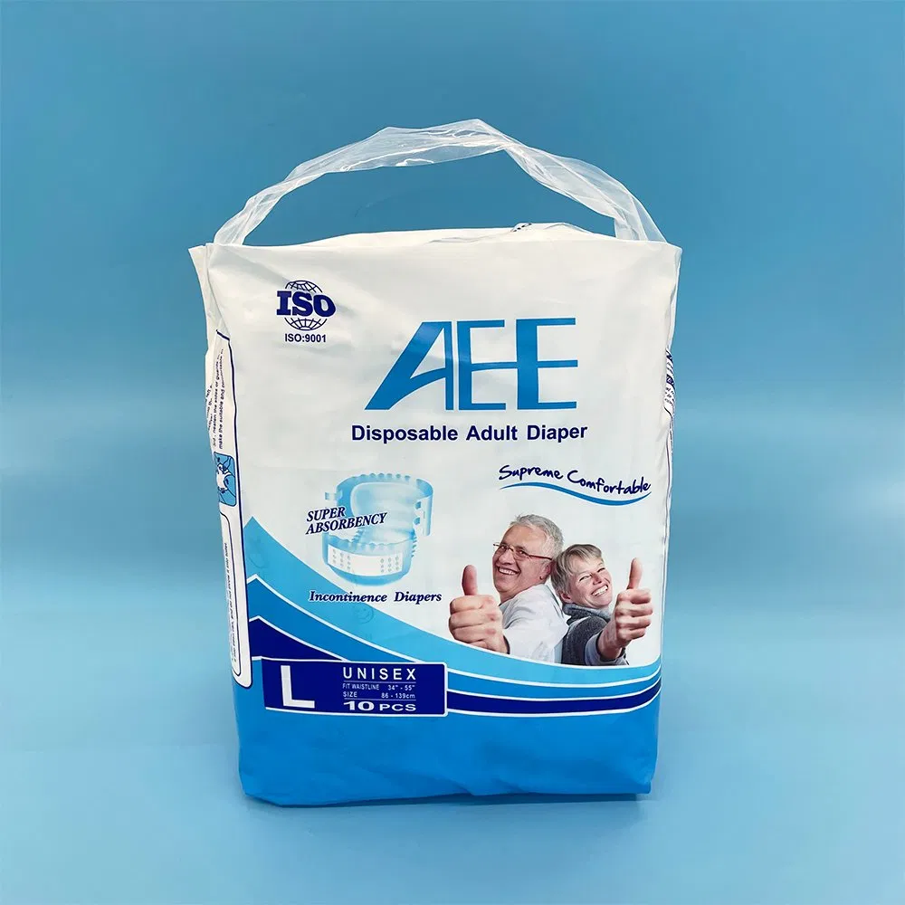 Manufacturer Hot Sale Disposable Premium with Printed Low Price Wholesales Adult Diapers