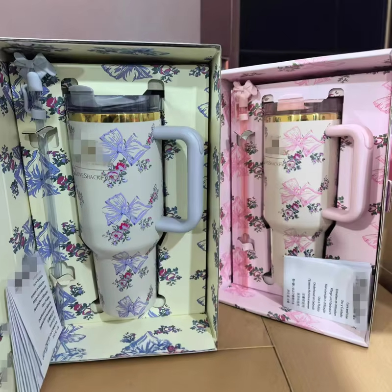 Термос 40 oz с трубочкой, двойные стенки 304 нерж. сталь