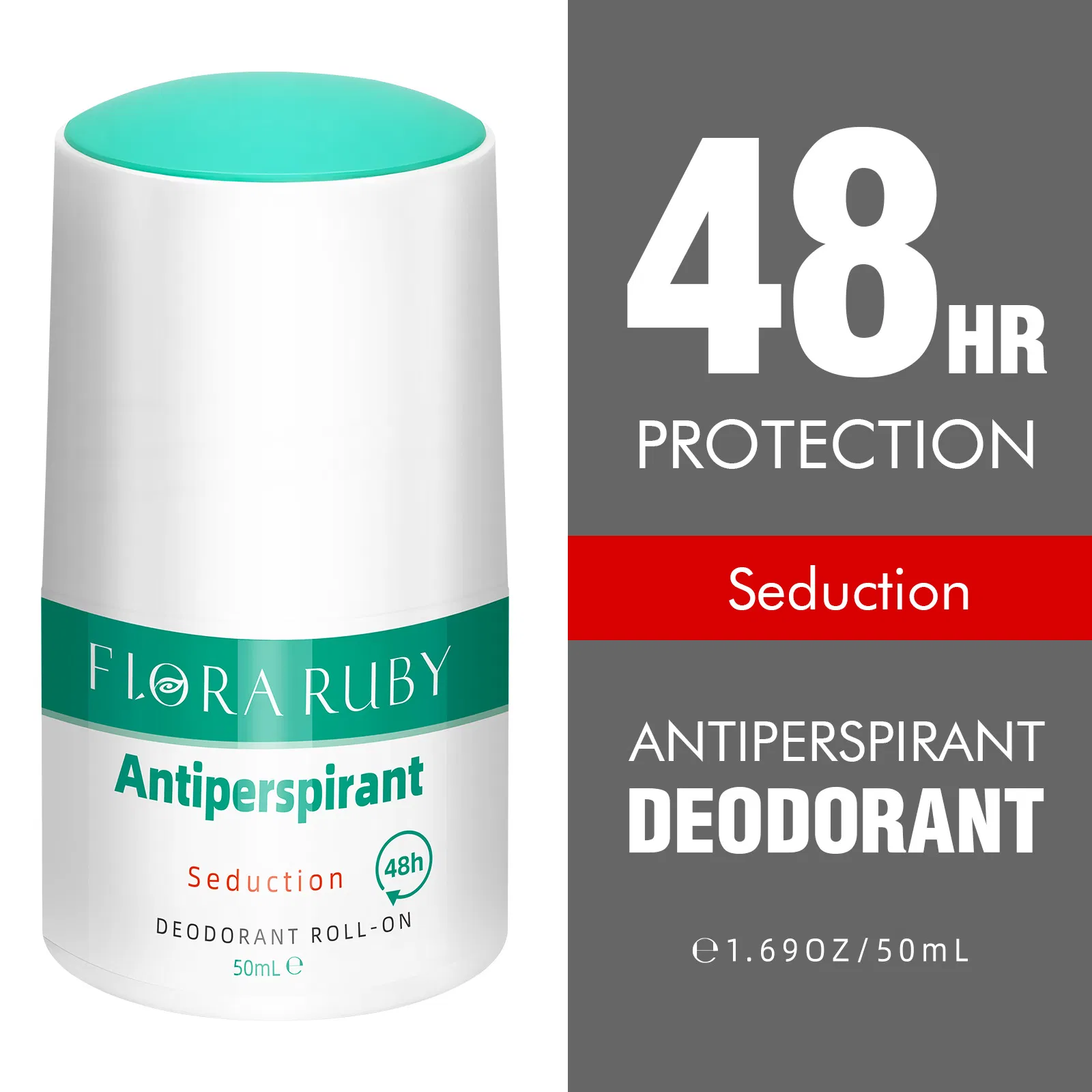 Organic Hypoallergenic Deodorant with Soothing Pearl Beads Formula