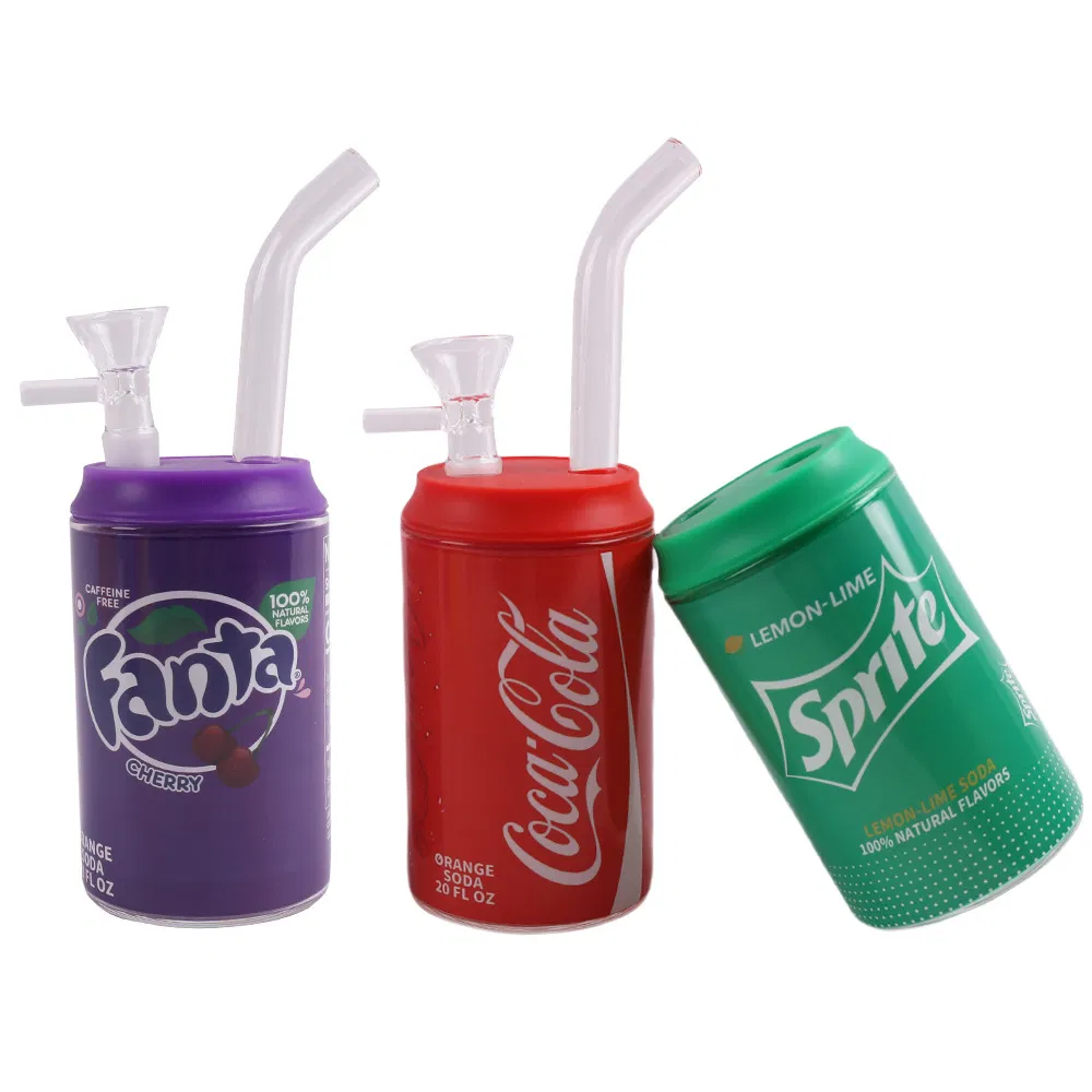 Soft Drink Cans Metal Smoke Shop Glass Tobacco Smoking Pipes Accessory Hookah Tools