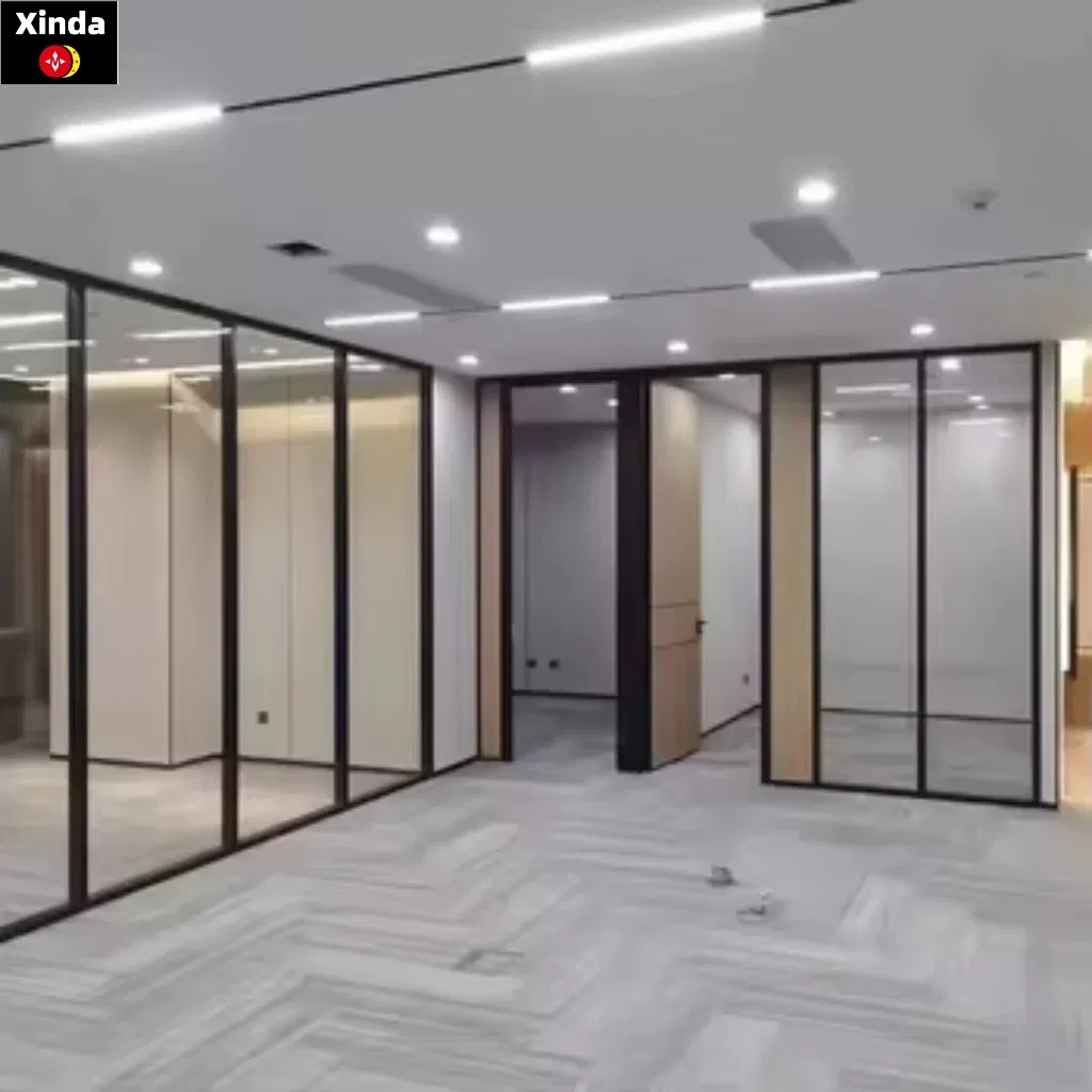 Office Glass Partition Wall - Soundproof & Privacy Glass, Meeting Room/Workspace Dividers