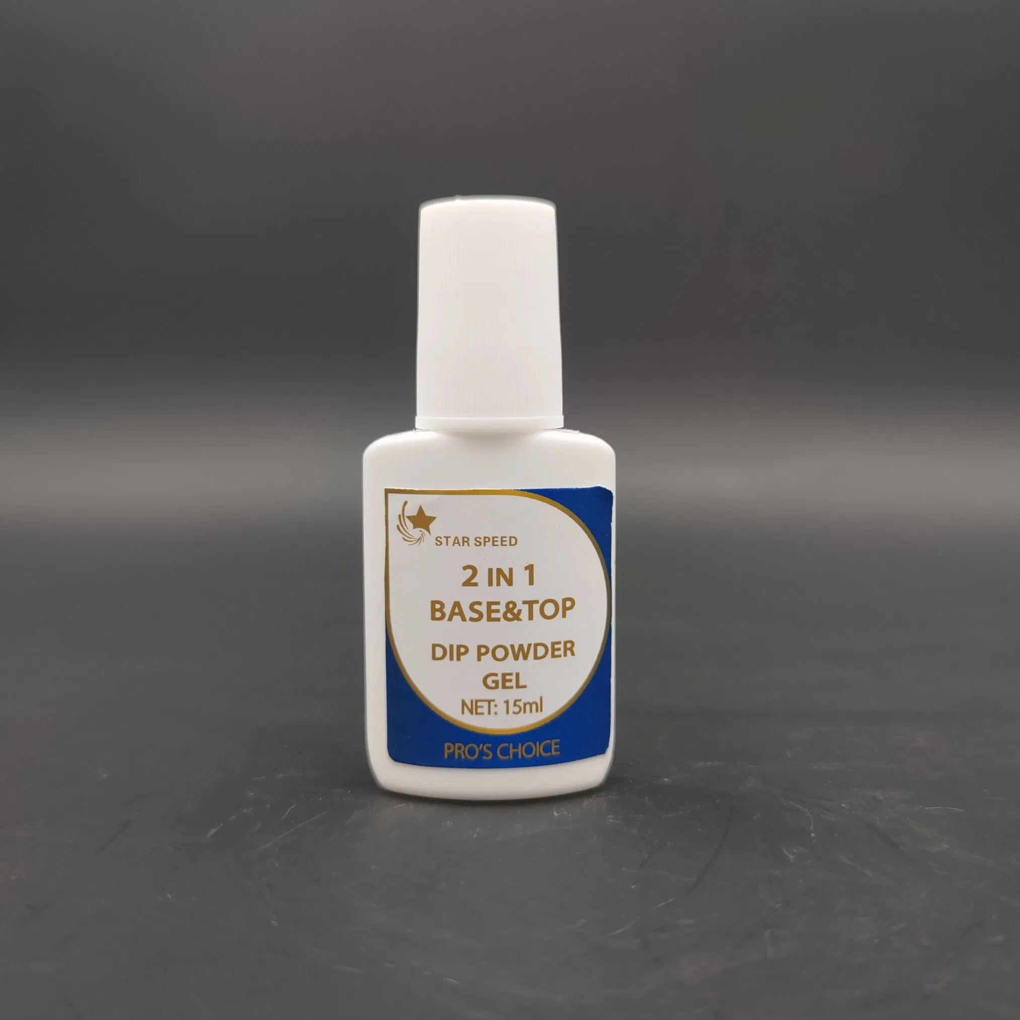 Star Speed Manufacturer Provides Straightly Acrylic Nail Glue Dipping Powder System Liquid Nail Glue Base Coat Top Coat 2 in 1