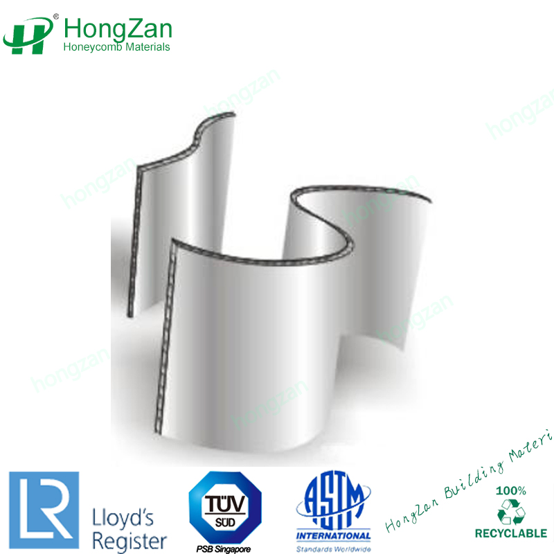 Curved Aluminum Honeycomb Panels Are Suitable for Roof Decoration