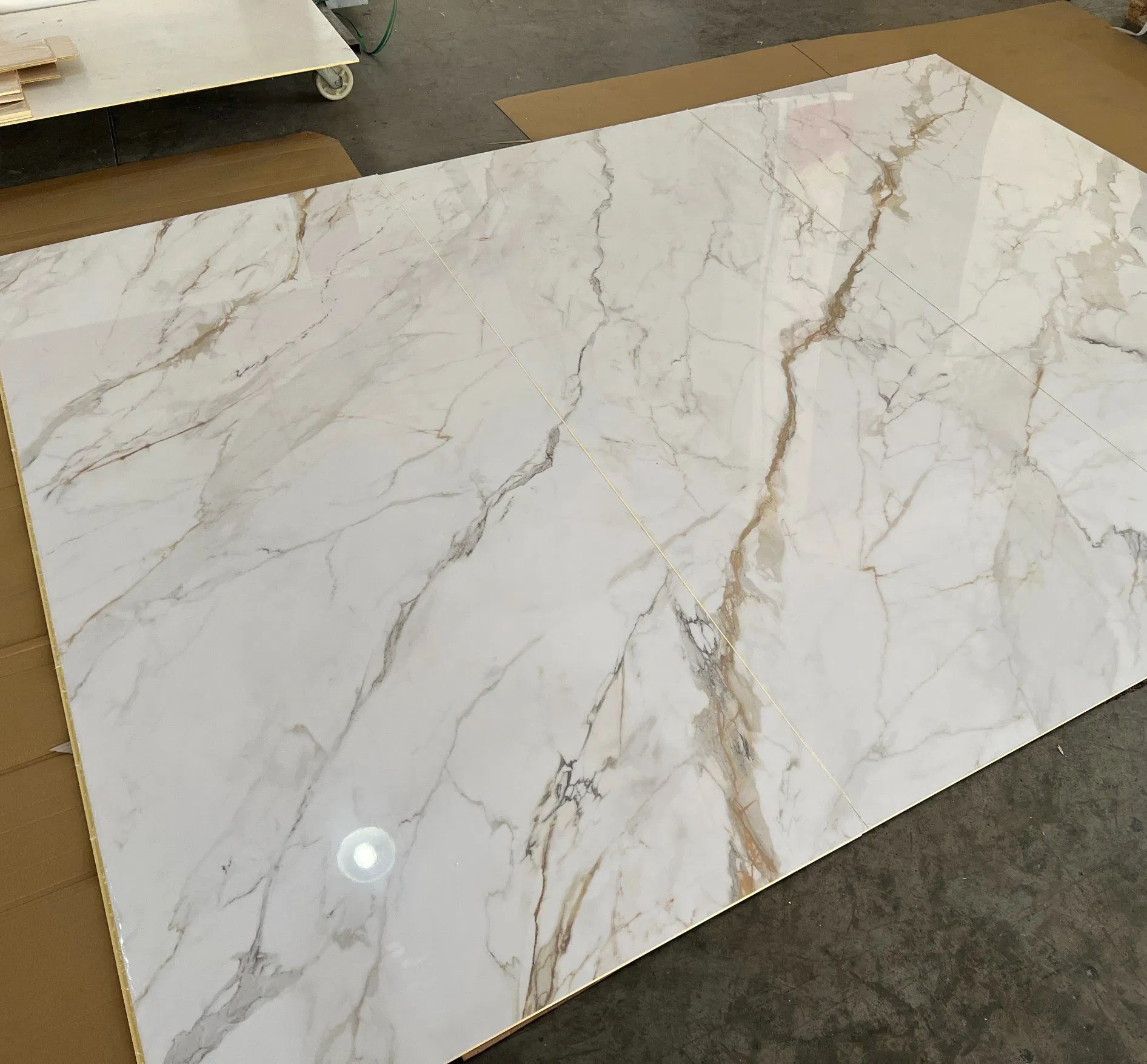 High Glossy UV PVC Marble Sheet Wall Panel Interior Decoration Wall Panel