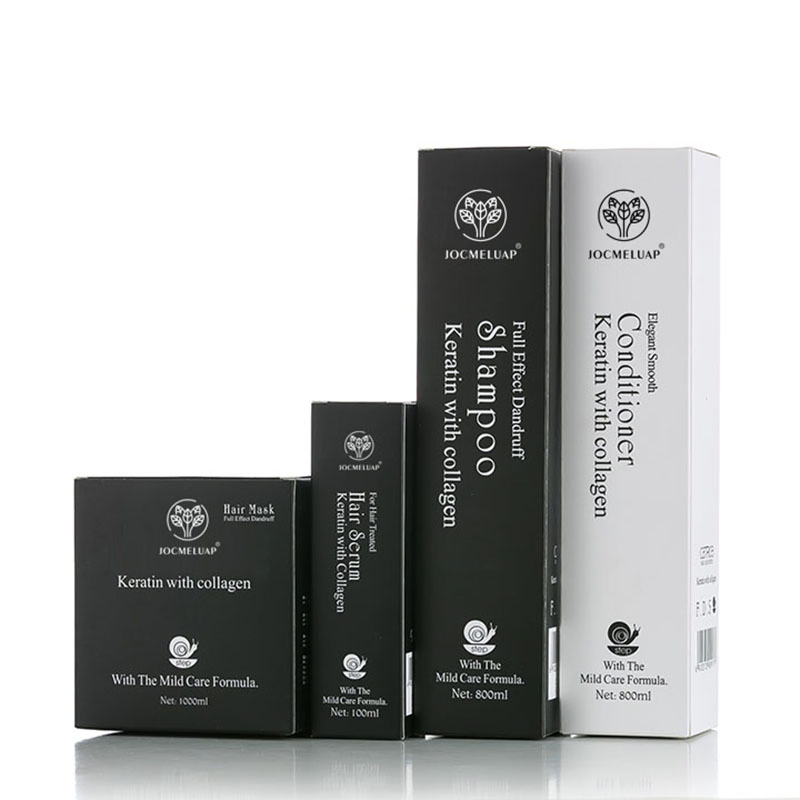 Keratin with Collagen Repair Shiny Hair Serum Oil OEM Organic Moisturizing Smoothing Hair Serum Oil Treatment