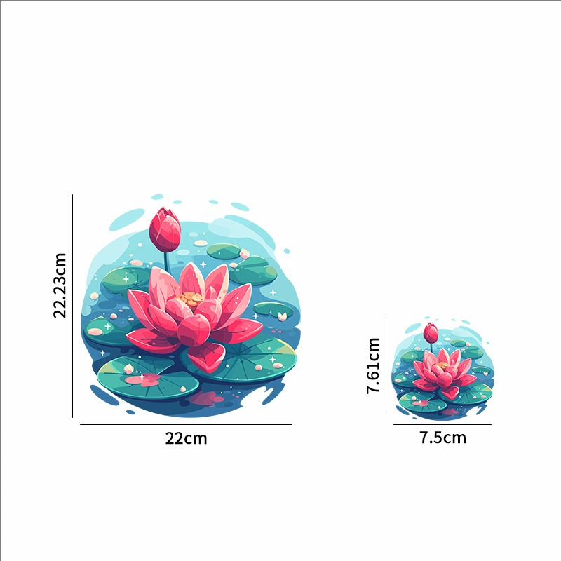 Waterproof Dtf Bookmark Transfers Cute Heat Transfer Sticker Label for Printing