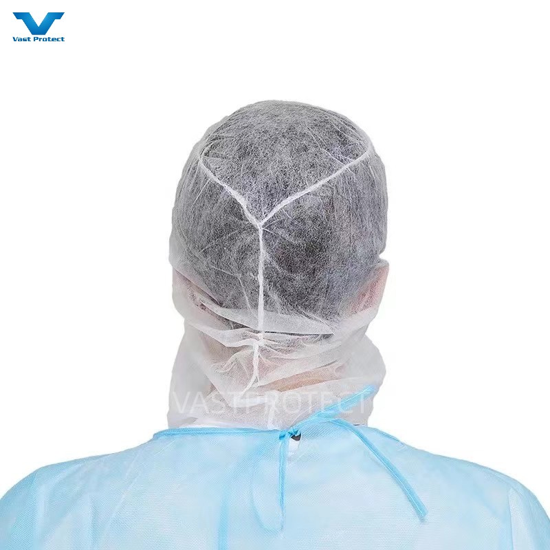 Disposable Protective Head Cover Polypropylene Non-Woven PP Ninja Balaclava Hood Astronaut Space Pirate Cap