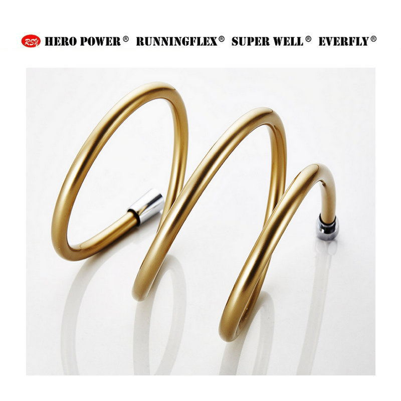 High Quality Silver Anti-Explosion PVC Shower Hose Modern Design Durable and Flexible for Bathroom Use
