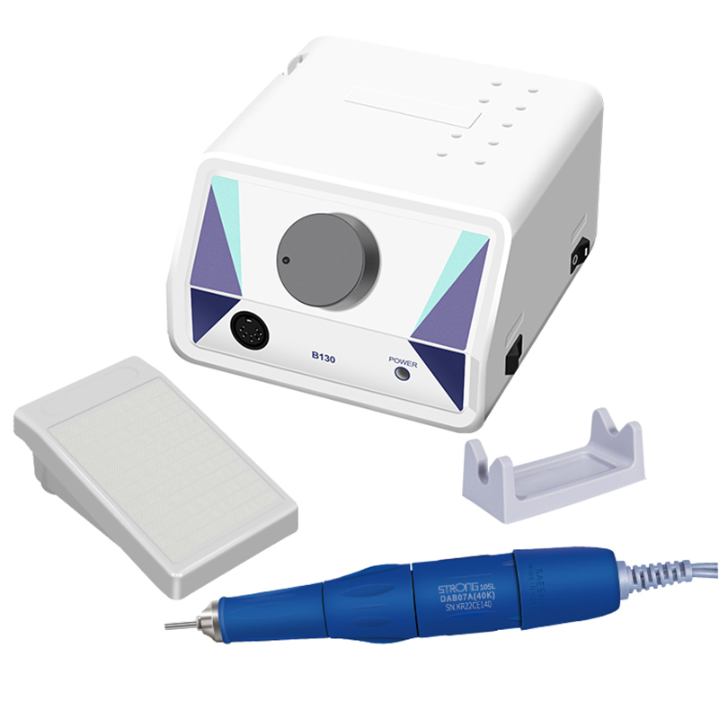 2086 at-ND-014 Strong 130 with 105L 45000rpm Handpiece Grinder with on/off Pedal